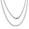 Cadena 60cm Bilbao en Plata de Ley 925mls