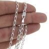Cadena 60cm Bilbao en Plata de Ley 925mls