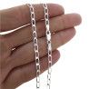 Cadena 60cm Bilbao en Plata de Ley 925mls