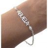 Pulsera de Abuela con Perlas en Plata de Ley 925mls