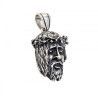 Colgante Rostro de Cristo en Plata de Ley 925mls