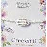 Pulsera Graduación con Mensaje en Plata de Ley 925mls