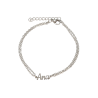 Pulsera con nombre de Alejandra en Acero Hipoalergénico 316l