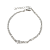 Pulsera con nombre de Alejandra en Acero Hipoalergénico 316l