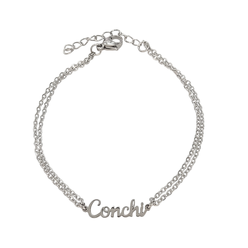 Pulsera con nombre de Alejandra en Acero Hipoalergénico 316l
