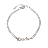 Pulsera con nombre de Alejandra en Acero Hipoalergénico 316l