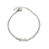 Pulsera con nombre de Lucía en Acero Hipoalergénico 316l