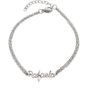 Pulsera con nombre de Rafaela en Acero Hipoalergénico 316l