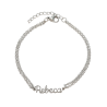 Pulsera con nombre de Rebeca en Acero Hipoalergénico 316l