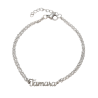 Pulsera con nombre de Tamara en Acero Hipoalergénico 316l