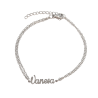 Pulsera con nombre de Vanesa en Acero Hipoalergénico 316l