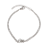 Pulsera con nombre de Viki en Acero Hipoalergénico 316l