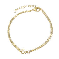 Pulsera con nombre de Diana en Acero Hipoalergénico 316l