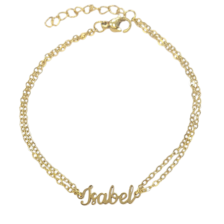 Pulsera con nombre de Diana en Acero Hipoalergénico 316l