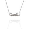 Collar con nombre de Camila en Acero Hipoalergénico 316l