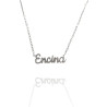 Collar con nombre de Alba en Acero Hipoalergénico 316l