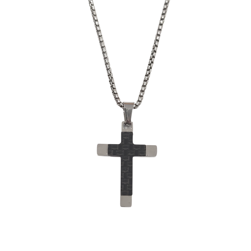 Collar con nombre de Alba en Acero Hipoalergénico 316l
