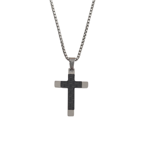 Collar con nombre de Alba en Acero Hipoalergénico 316l