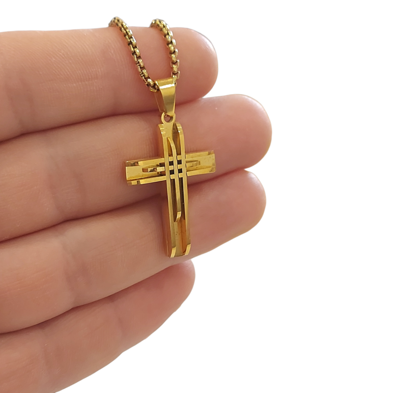 Collar con nombre de Alba en Acero Hipoalergénico 316l