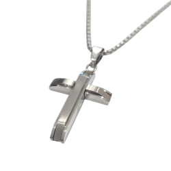Collar con nombre de Alba en Acero Hipoalergénico 316l