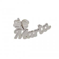 Pendiente con Nombre Personalizado en Plata de Ley 925mls