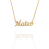 Collar con nombre de Martina en Acero Hipoalergénico 316l