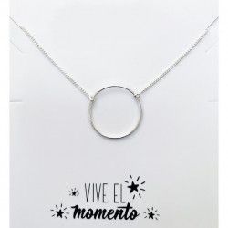 Gargantilla Amuleto Karma en Plata de Ley 925mls