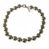 Pulsera de Bolas 8mm en Plata de Ley 925mls