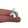 Colgante Caballo en Plata de Ley 925mls