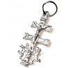 Colgante Cruz de Caravaca Grande en Plata de Ley 925mls