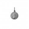 Colgante Medalla de San Benito Protector en Plata de Ley 925mls