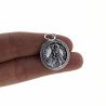 Colgante Medalla de la Virgen del Mar en Plata de Ley 925mls