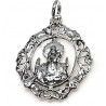Colgante de la Virgen de Gracia de Puerto Llano en Plata de Ley 925mls