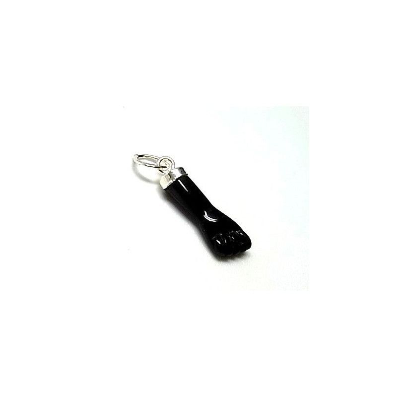 Colgante Amuleto Higa Color en Plata de Ley 925mls
