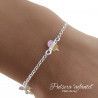 Pulsera Infantil de Helados en Plata de Ley 925mls