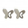 Pendientes de Mariposa Calada en Plata de Ley 925mls
