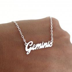 Gargantilla con Nombre Personalizado Horizontal en Plata de Ley 925mls