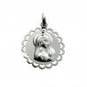 Colgante de Virgen Niña en Plata de Ley 925mls