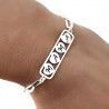 Pulsera de Mamá en Plata de Ley 925mls