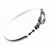 Pulsera Rígida de Caballero de Nudo en Plata de Ley 925mls