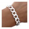 Pulsera Cubana de Caballero en Plata de Ley 925mls