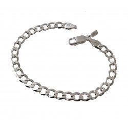 Pulsera Cubana de Caballero en Plata de Ley 925mls