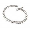 Pulsera Cubana de Caballero en Plata de Ley 925mls
