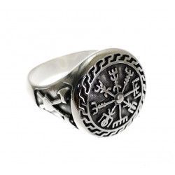 Sello Vikingo de Caballero en Plata de Ley 925mls