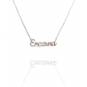 Collar con nombre de Encarna en Acero Hipoalergénico 316l