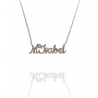 Collar con nombre de MªIsabel en Acero Hipoalergénico 316l