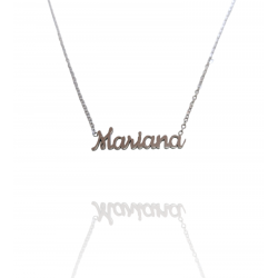 Collar con nombre de Mariana en Acero Hipoalergénico 316l