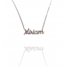Collar con nombre de Miriam en Acero Hipoalergénico 316l