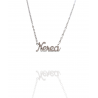 Collar con nombre de Nerea en Acero Hipoalergénico 316l
