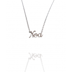 Collar con nombre de Noa en Acero Hipoalergénico 316l